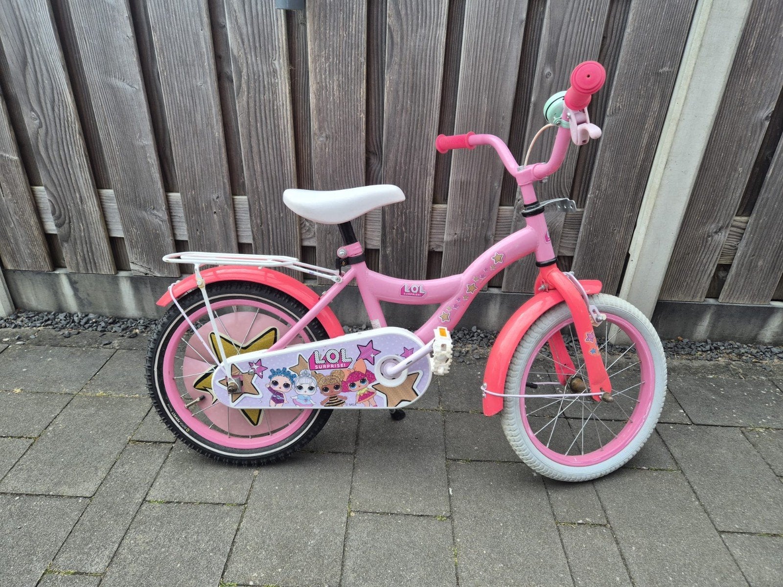 Roze kinderfiets LOL Surprise 16 inch, Fietsen en Brommers, Fietsen | Kinderfietsjes, Ophalen