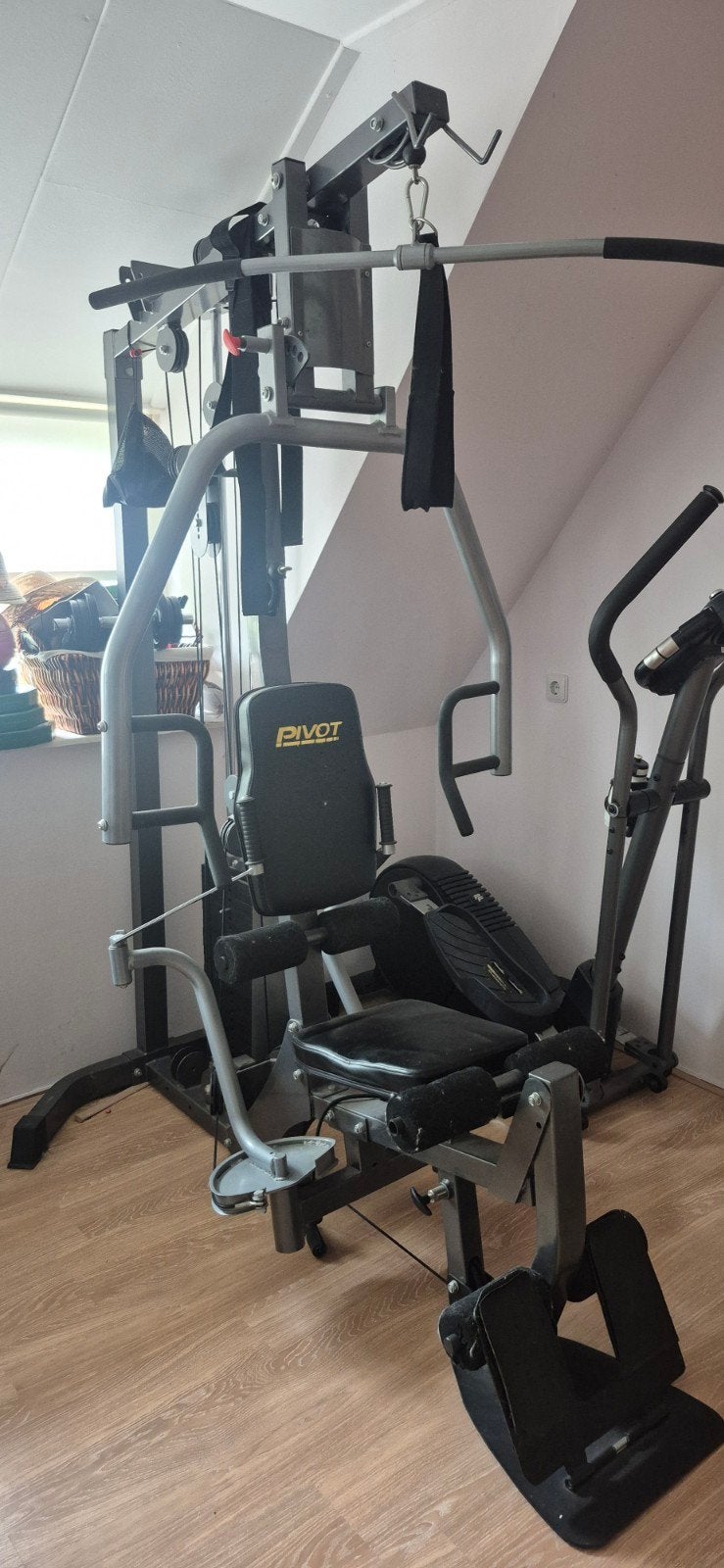 Pivot Krachtstation/Proform Crosstrainer - Complete Home Gym, Ophalen, Gebruikt, Benen, Krachtstation