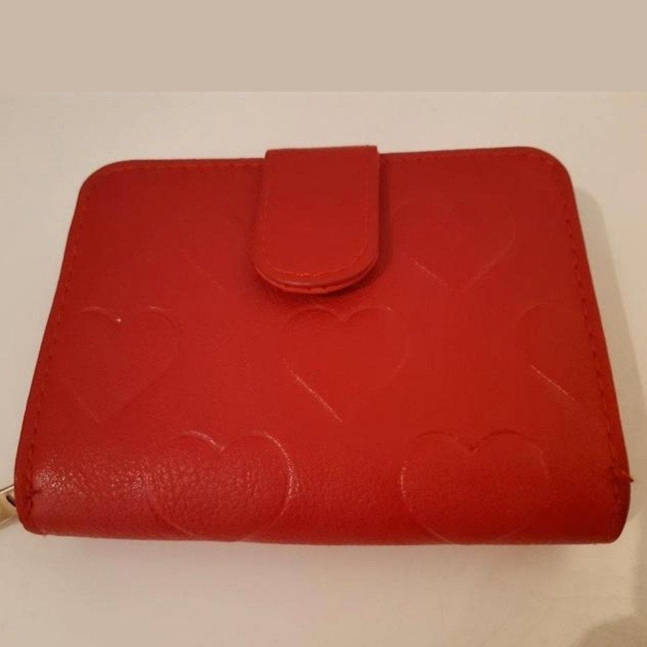 PORTEMONNEE voor meisje/ jongedame, Ophalen of Verzenden, Zo goed als nieuw, Rood, Leer