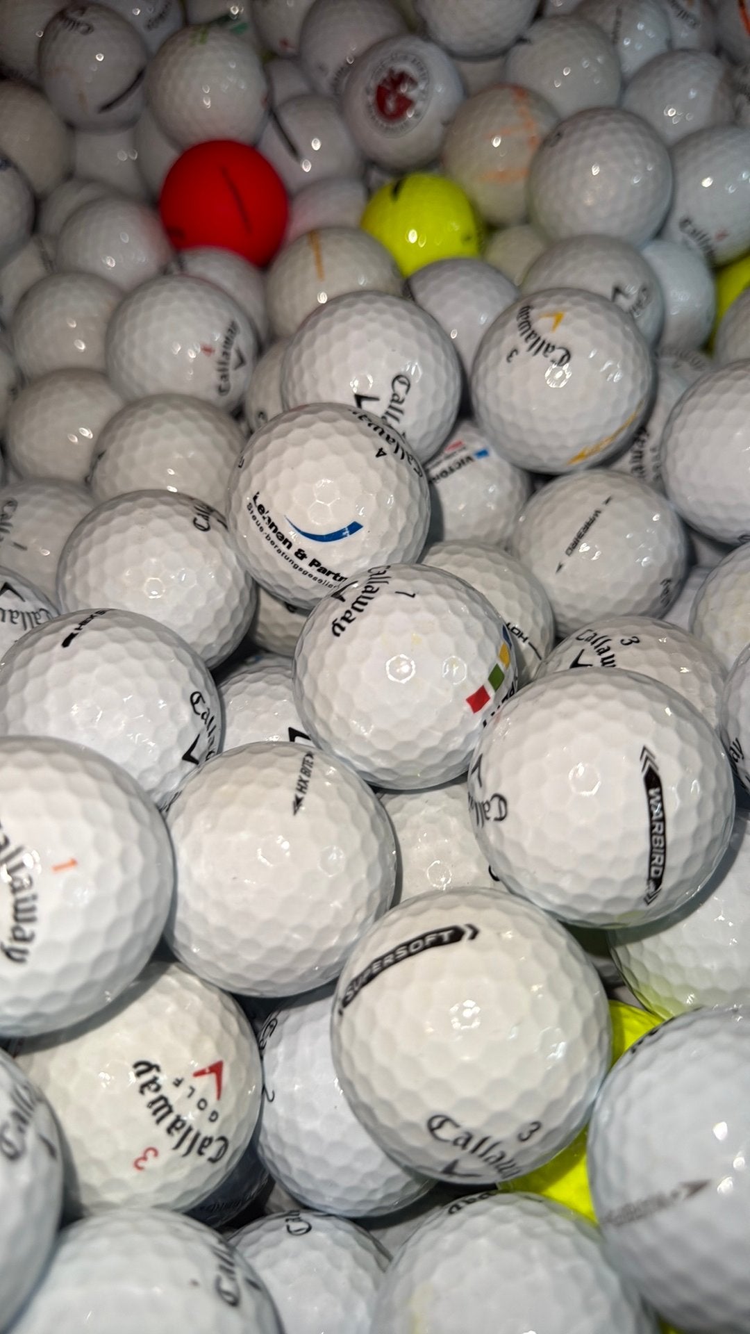 Callaway warbird golfballen AAAA kwalireit 100 stuks, Ophalen of Verzenden, Zo goed als nieuw, Bal(len), Callaway