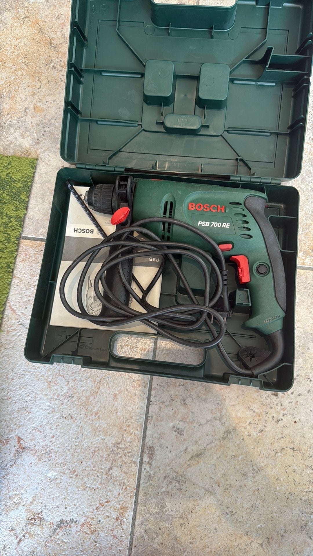 Bosch boormachine - PSB 700 RE, Verzenden, Zo goed als nieuw, Boormachine