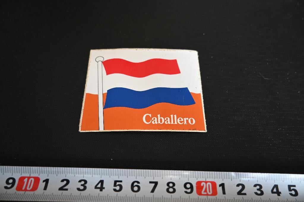 sticker CABALLERO  Nederland, Ophalen, Zo goed als nieuw