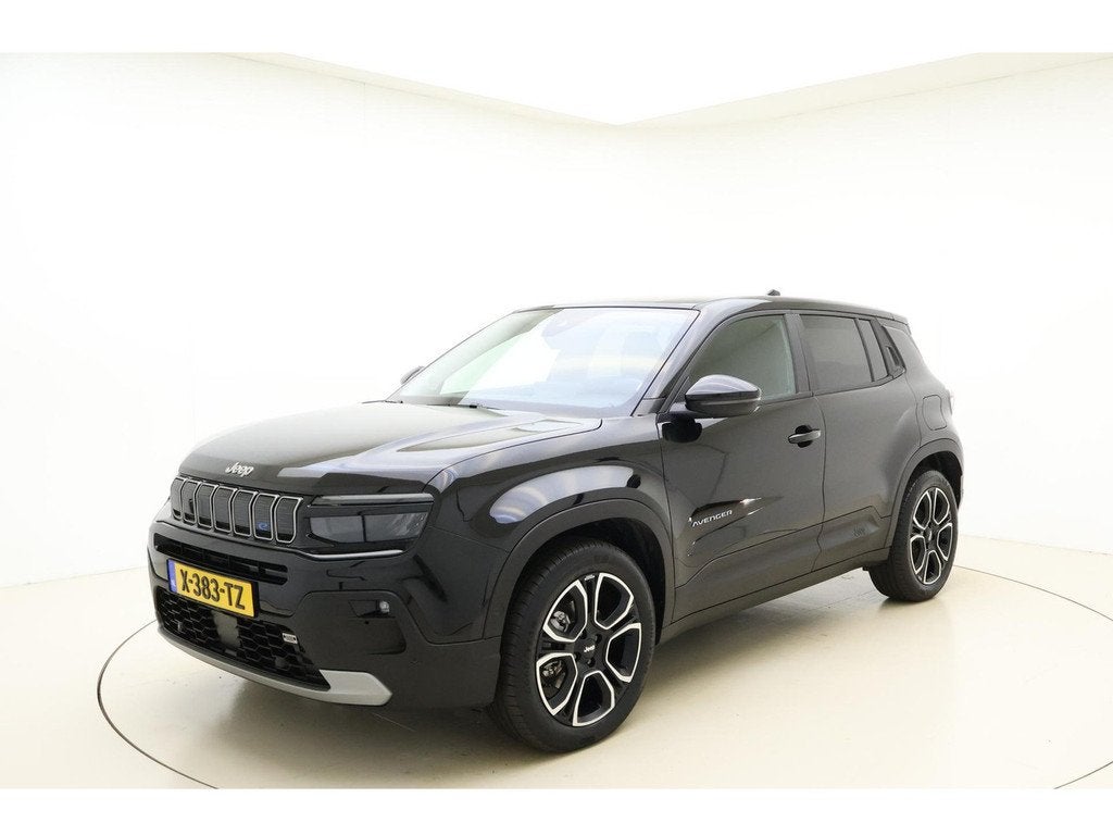 Jeep Avenger Altitude 54 kWh | Adaptive Cruise control | Cli, Auto's, Jeep, Gebruikt, 156 pk, Zwart, Origineel Nederlands