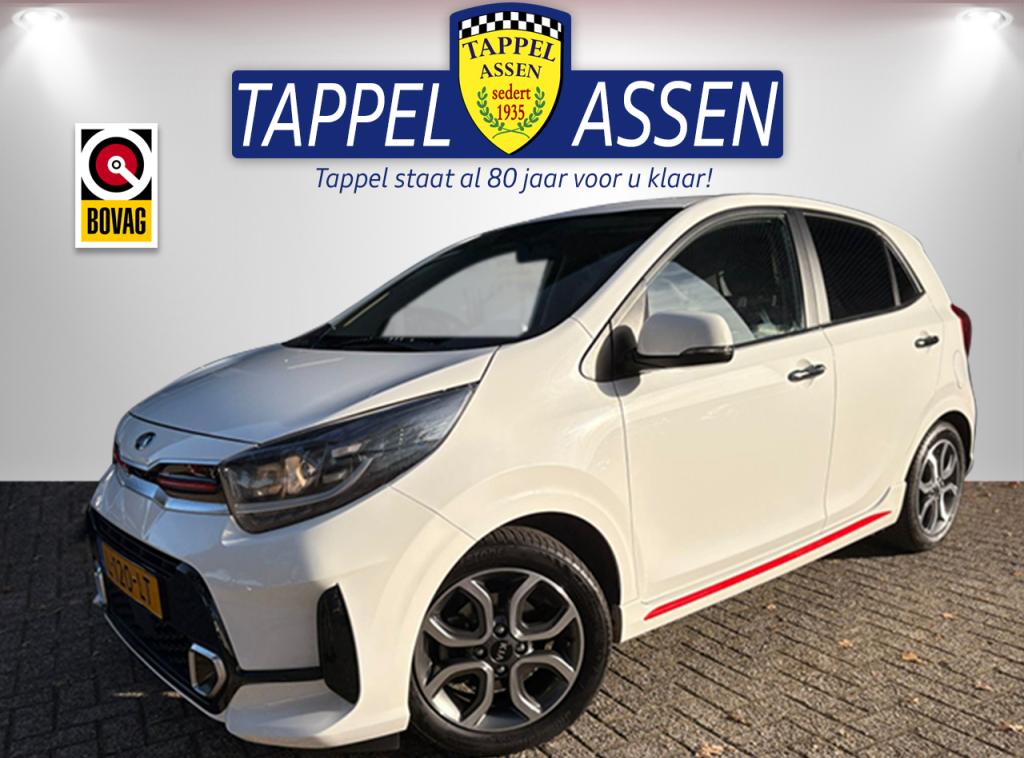 Kia Picanto Leder/Camera/Carplay/Dab/Cr 1.0 DPi GT-Line, Gebruikt, 4 stoelen, Origineel Nederlands, Bedrijf