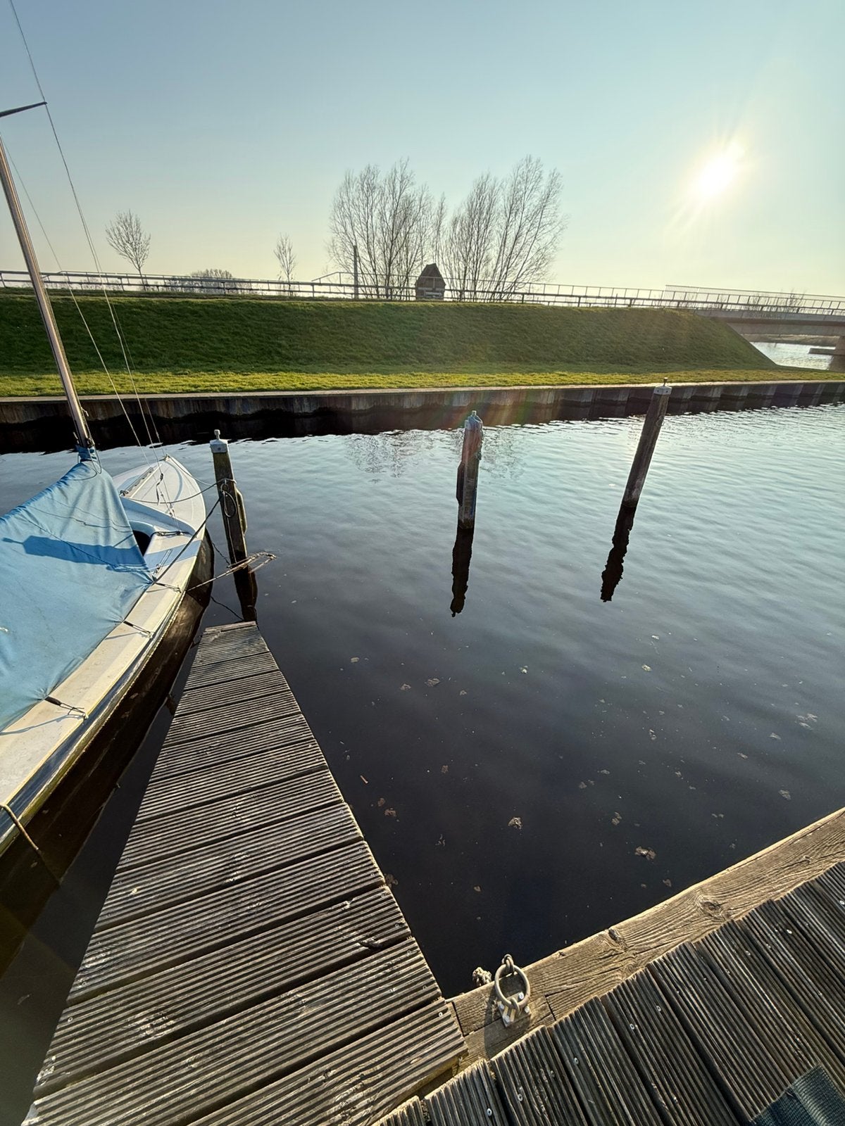 The huur: Ligplaats in Lemmer (Haven Iselmar), Ophalen of Verzenden, Zo goed als nieuw, Minder dan 15 m²