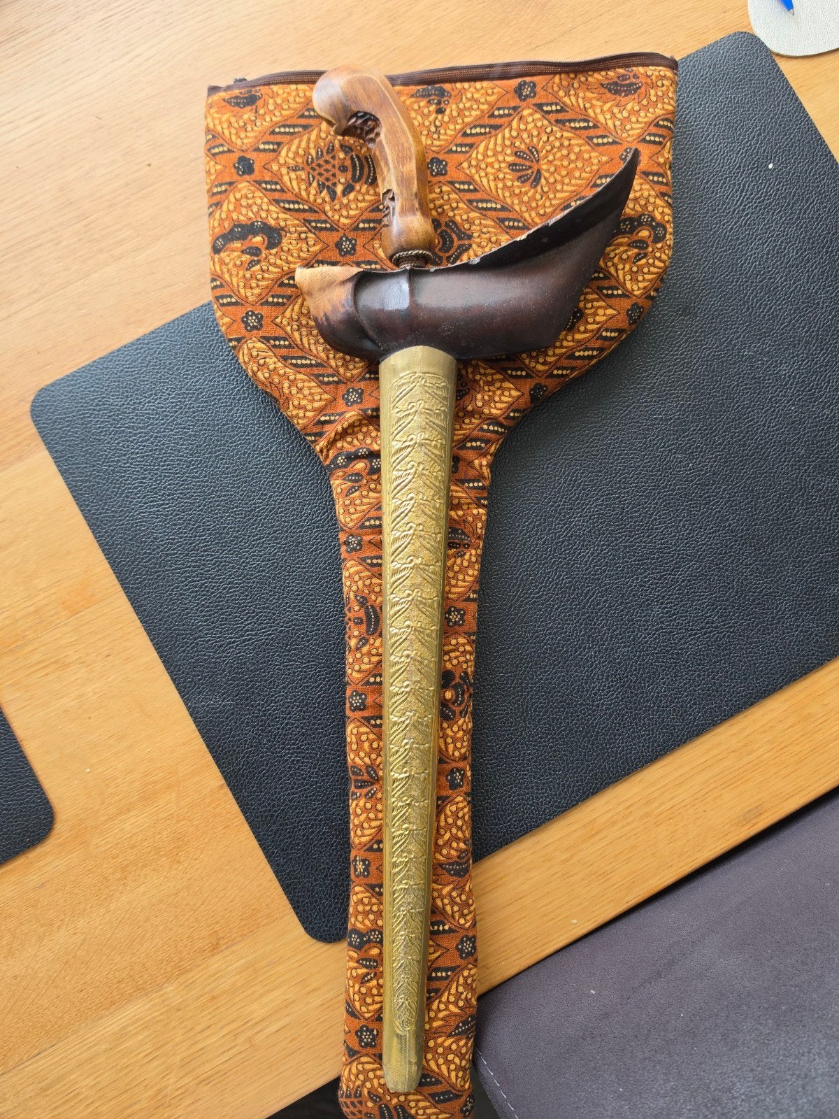 Antieke keris / kris #3, Indonesië, Ophalen of Verzenden, Wapen, Metaal