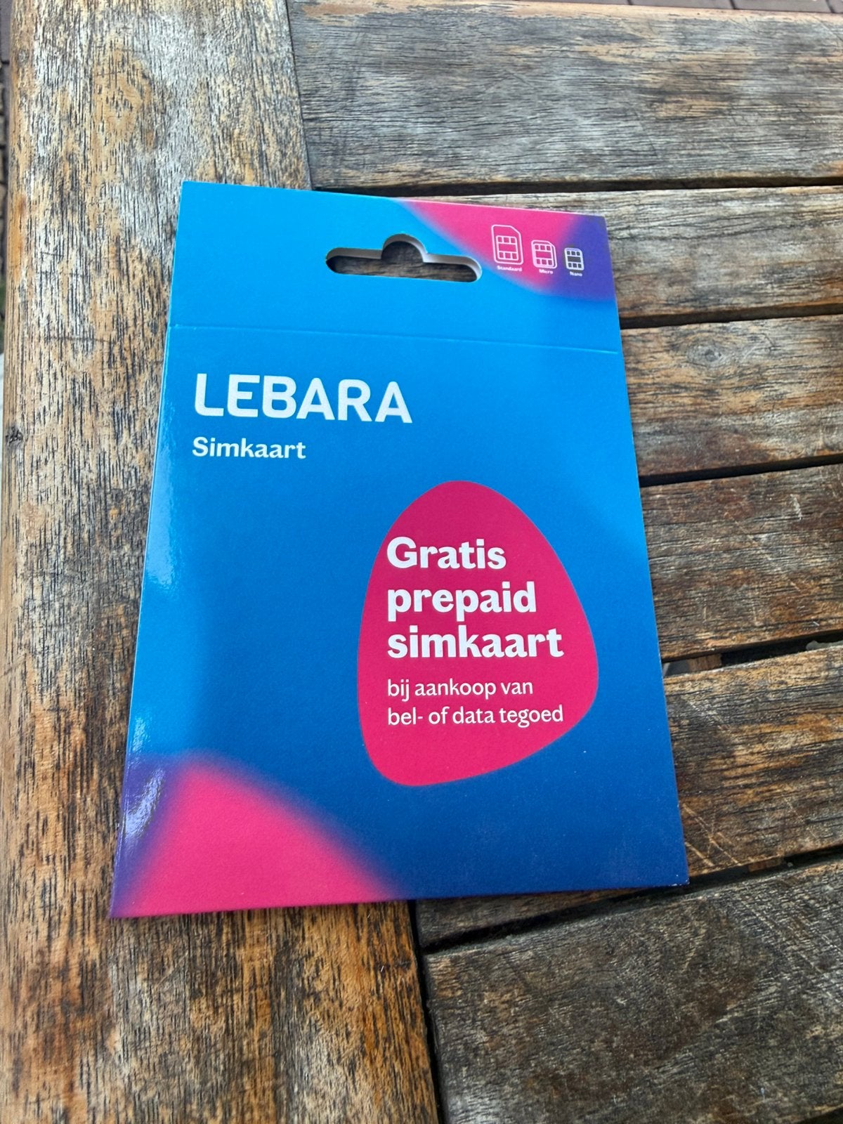 Lebara simkaart mooie nummer 0649161613, Ophalen of Verzenden, Zo goed als nieuw, Overige providers