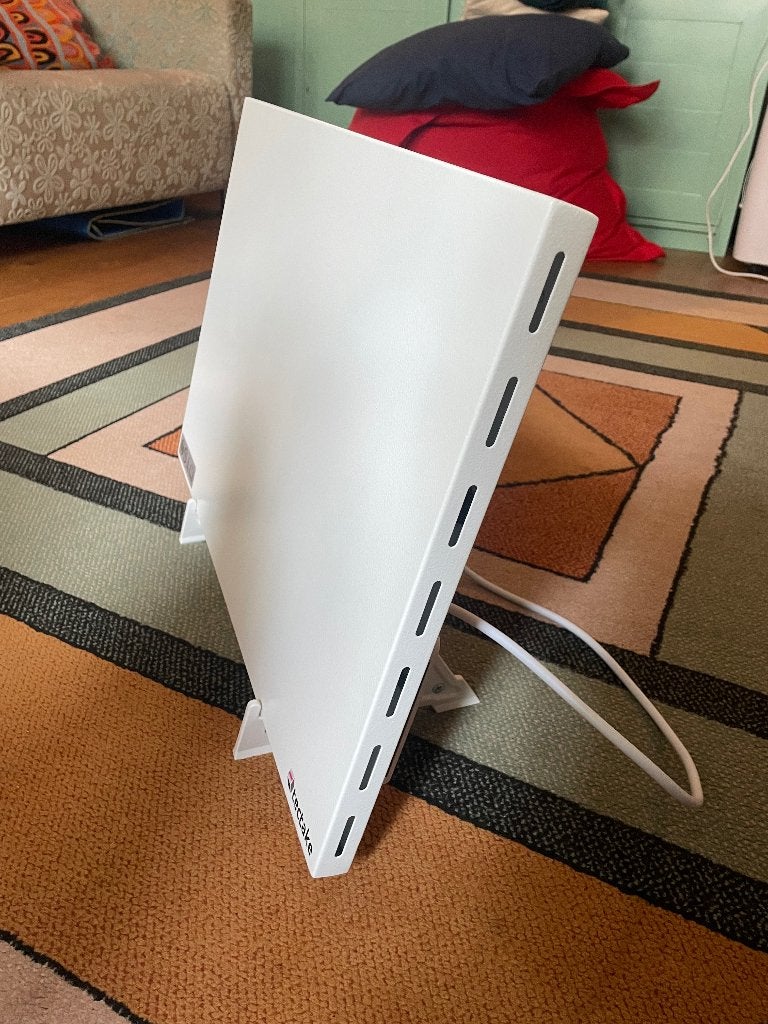 Paneelverwarming, zuinig (300W), infrarood/convectie, 30 tot 80 cm, Overige typen, Ophalen of Verzenden, Zo goed als nieuw