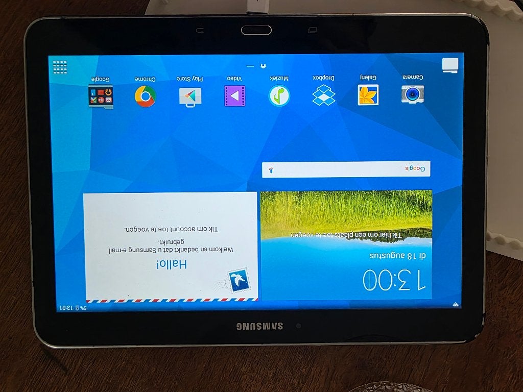 Samsung tablet Tab4, Gebruikt, 11 inch, Ophalen of Verzenden, Tab4  SM-T530