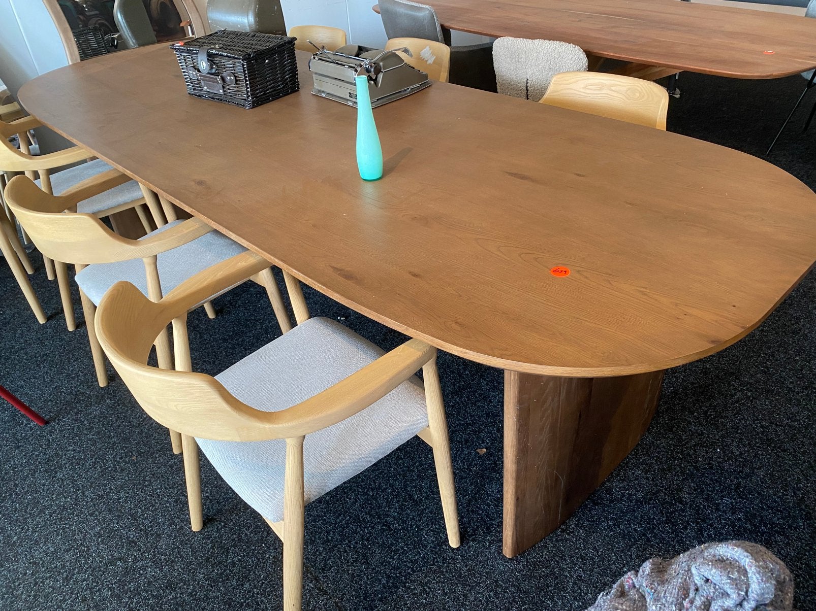 Eikenhouten Eettafel 300x100 deens Ovaal - Modern Design, Ophalen, 100 tot 150 cm, Eikenhout, Vier personen