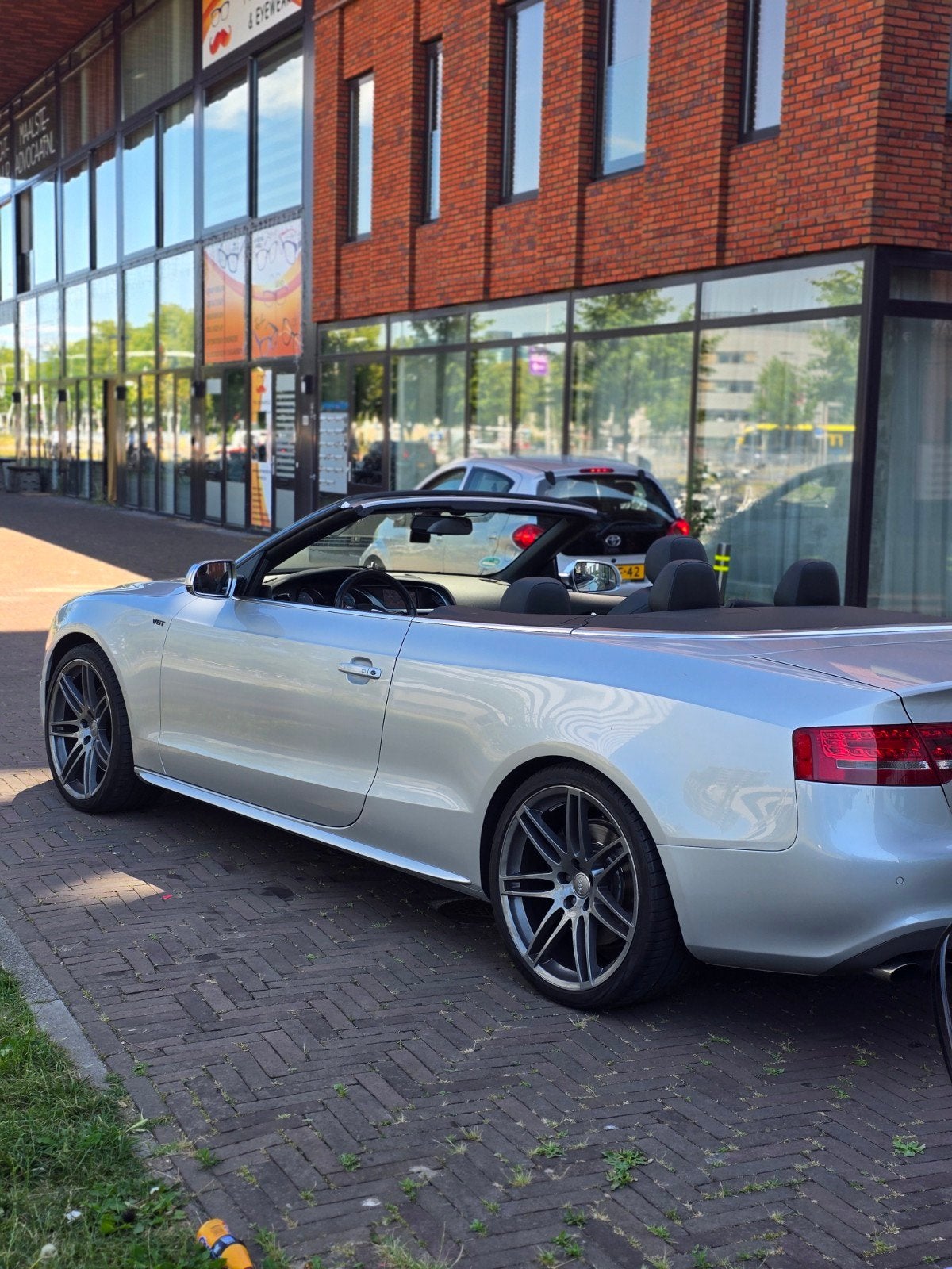 Audi S5 3.0 Tfsi 245KW Cabrio Quat. S-tr 2010 Grijs, Automaat, Zwart, 2995 cc, Cabriolet