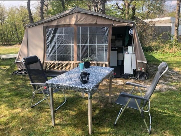 Alpen Kreuzer Super GT incl. kantelbeugels, Caravans en Kamperen, Ophalen, Beige, Aanwezig, Alpenkreuzer