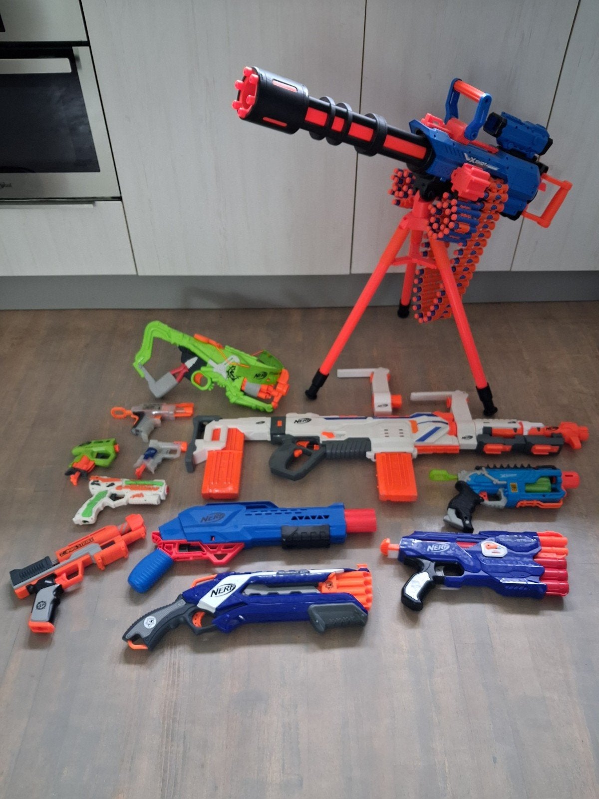 Nerf en X-shot diverse modellen, Kinderen en Baby's, Speelgoed | Buiten | Actiespeelgoed, Ophalen of Verzenden, Gebruikt