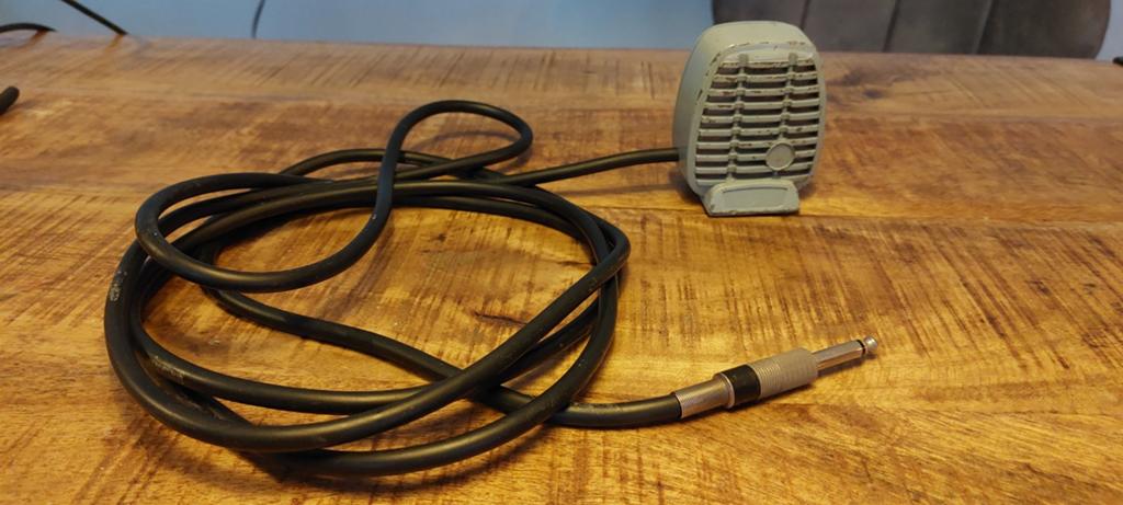 SHURE vintage microfoon voor mondharmonica, Muziek en Instrumenten, Microfoons, Ophalen of Verzenden