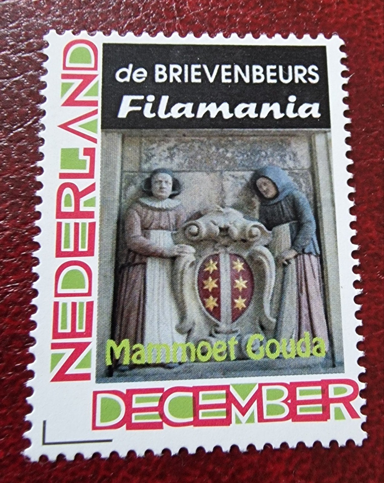kv268 december  postzegel 'de Brievenbeurs Filamania', Ophalen of Verzenden, Na 1940, Postfris