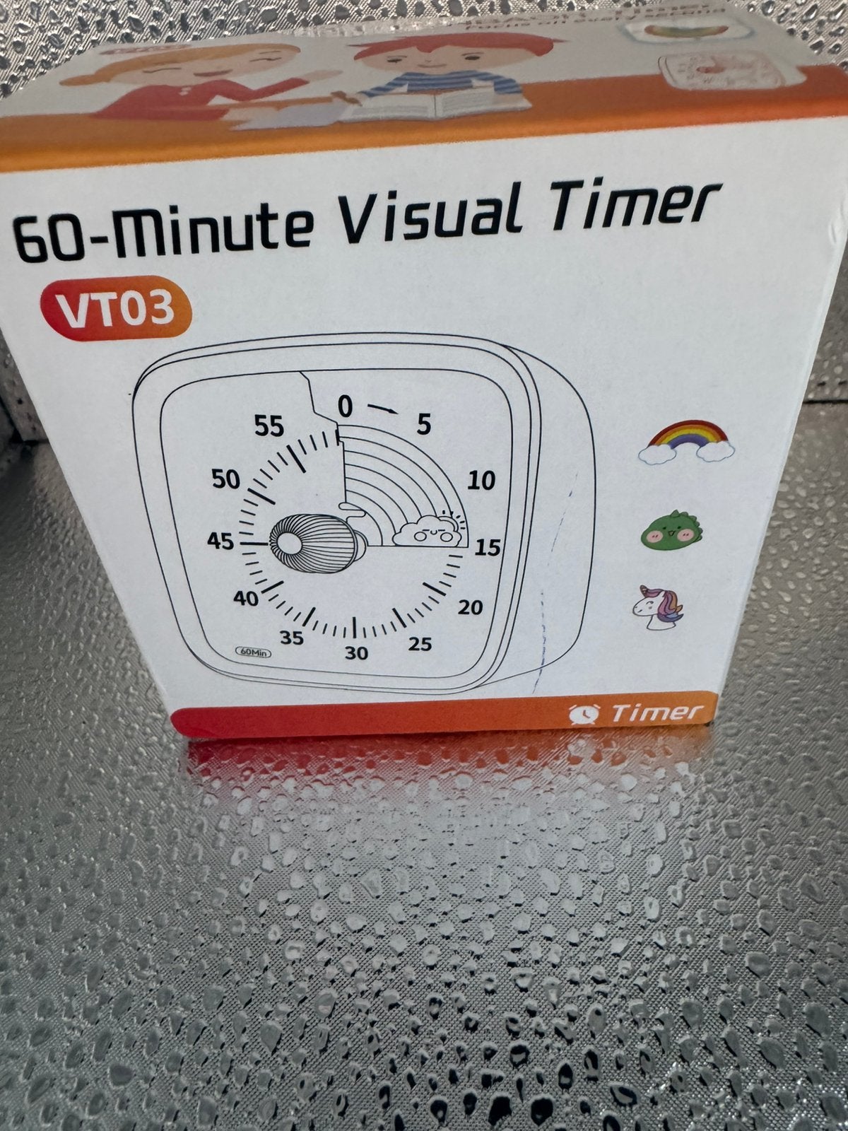 Dit is een Yunbaoit 60-minuten visuele timer, model VT03,, Ophalen of Verzenden, Zo goed als nieuw