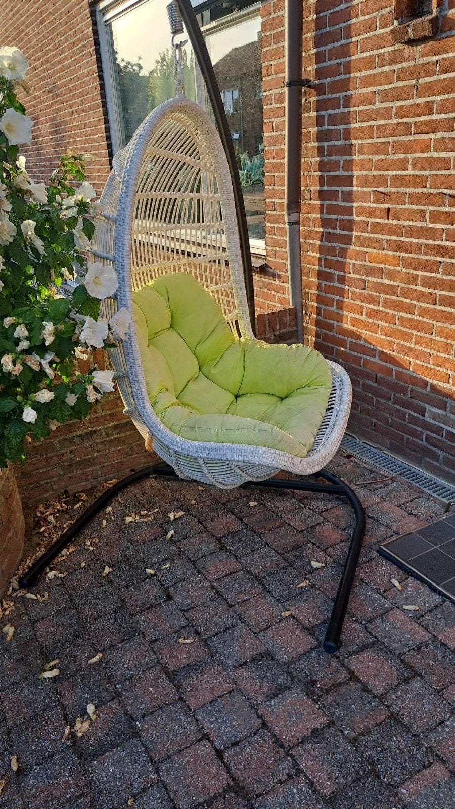 Mooie hangstoel, Ophalen, Gebruikt