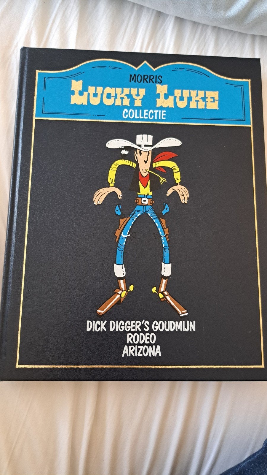 Lucky Luke Collectie nr11 - Dick Digger's Goudmijn, Rodeo Ar, Eén stripboek, Ophalen of Verzenden, Zo goed als nieuw, Morris