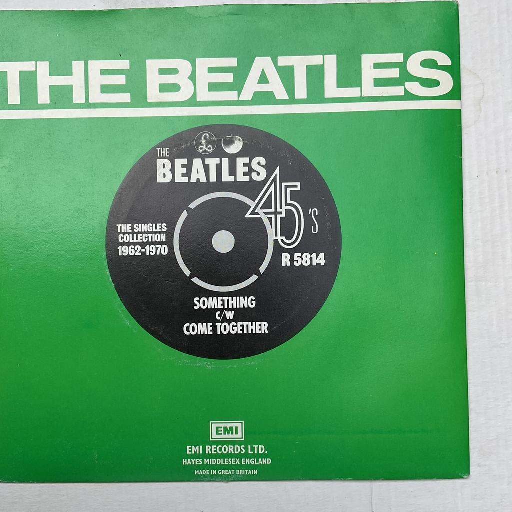 The beatles - something / come together, Ophalen of Verzenden, Zo goed als nieuw, Pop
