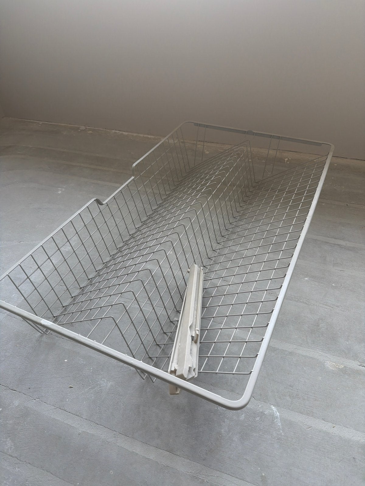 Ikea draadmand beige 100 cm, Ophalen, Gebruikt