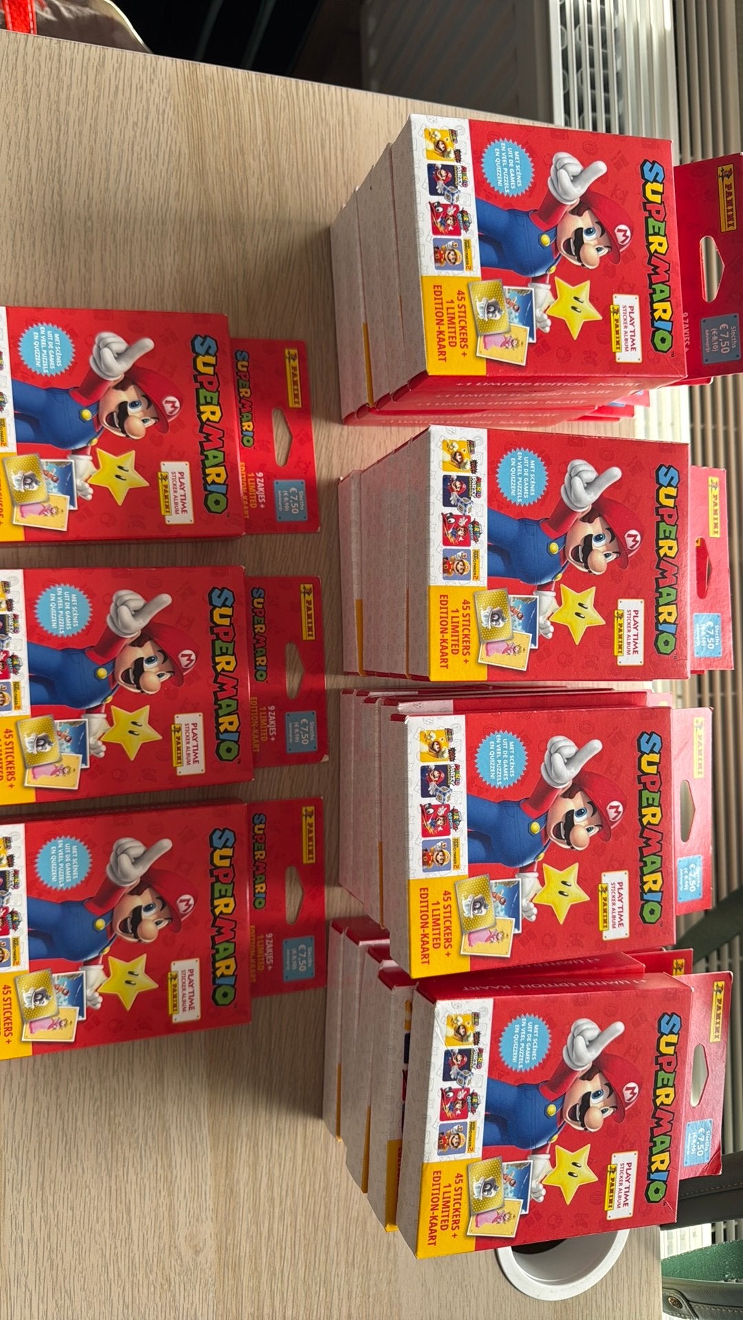 Mario Panini verzamel stickers, Ophalen, Nieuw, Merk