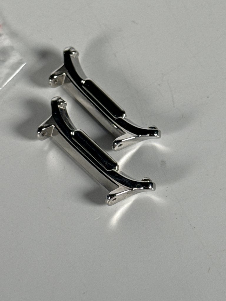 Blueshaweu Stainless Steel Watch Band Adapter Silver Set, Verzenden, Nieuw, Zilver, Android