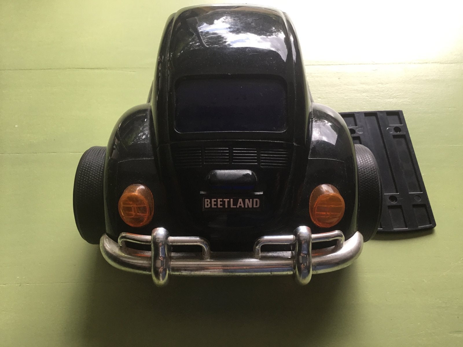 Zwarte Volkswagen Kever, WC rolhouder, Ophalen of Verzenden, Gebruikt