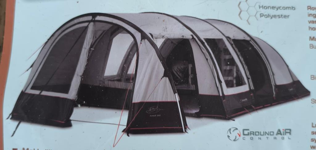Bardani Airwolf 380, Caravans en Kamperen, Ophalen of Verzenden