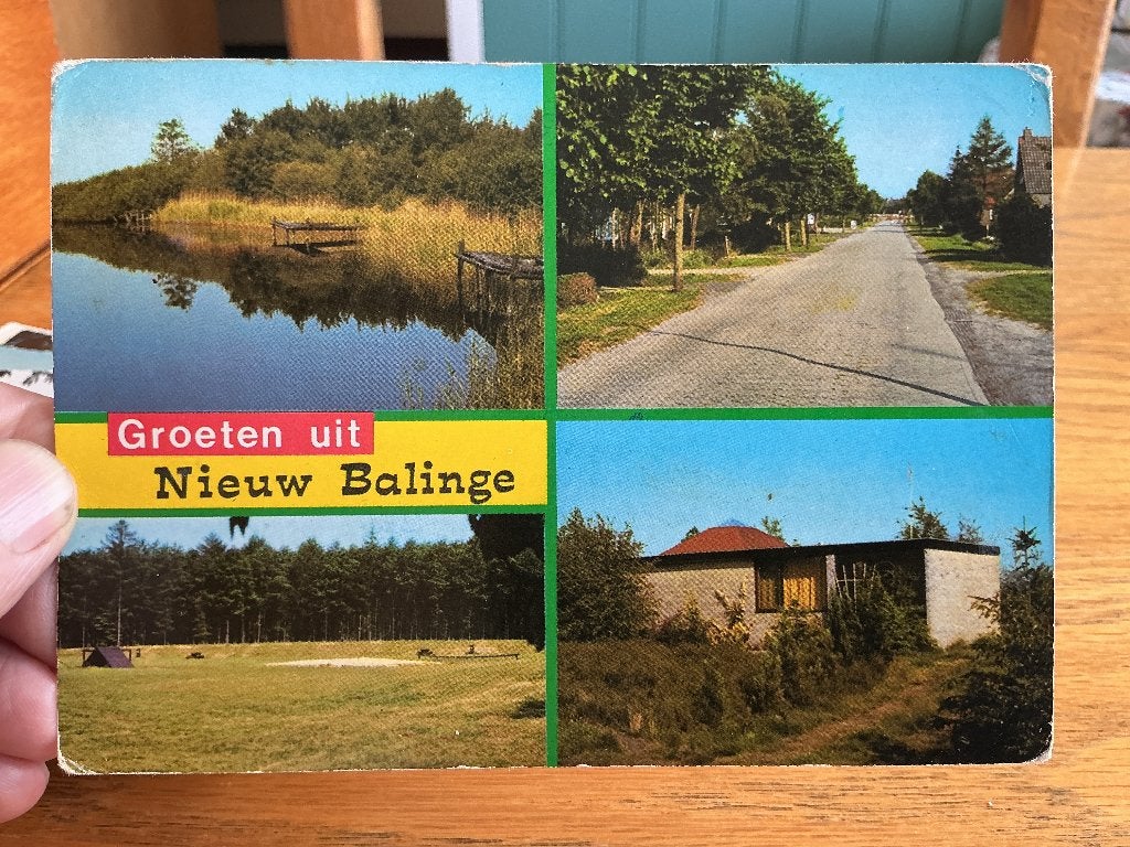 Nieuw Balinge, Verzamelen, Verzenden, 1960 tot 1980, Gelopen, Drenthe