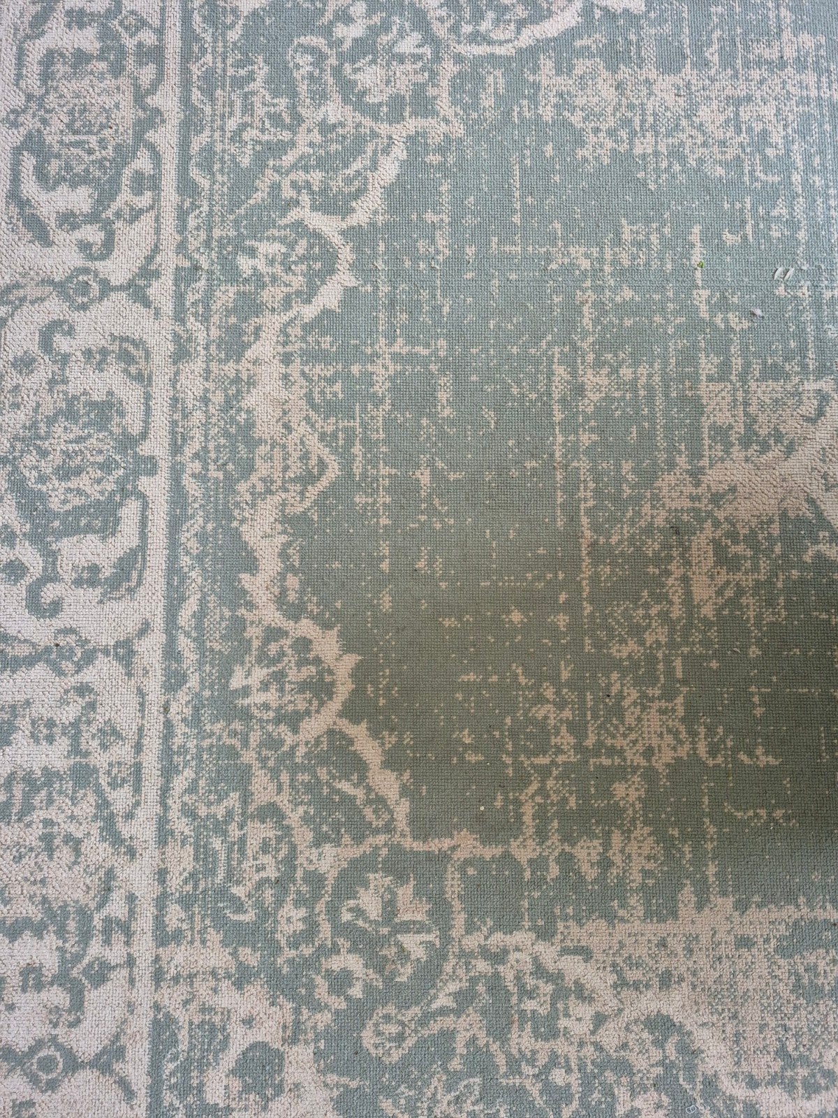 Blauw/Groen Perzisch Vloerkleed 200x290 cm, Ophalen, Gebruikt, 200 cm of meer, Rechthoekig
