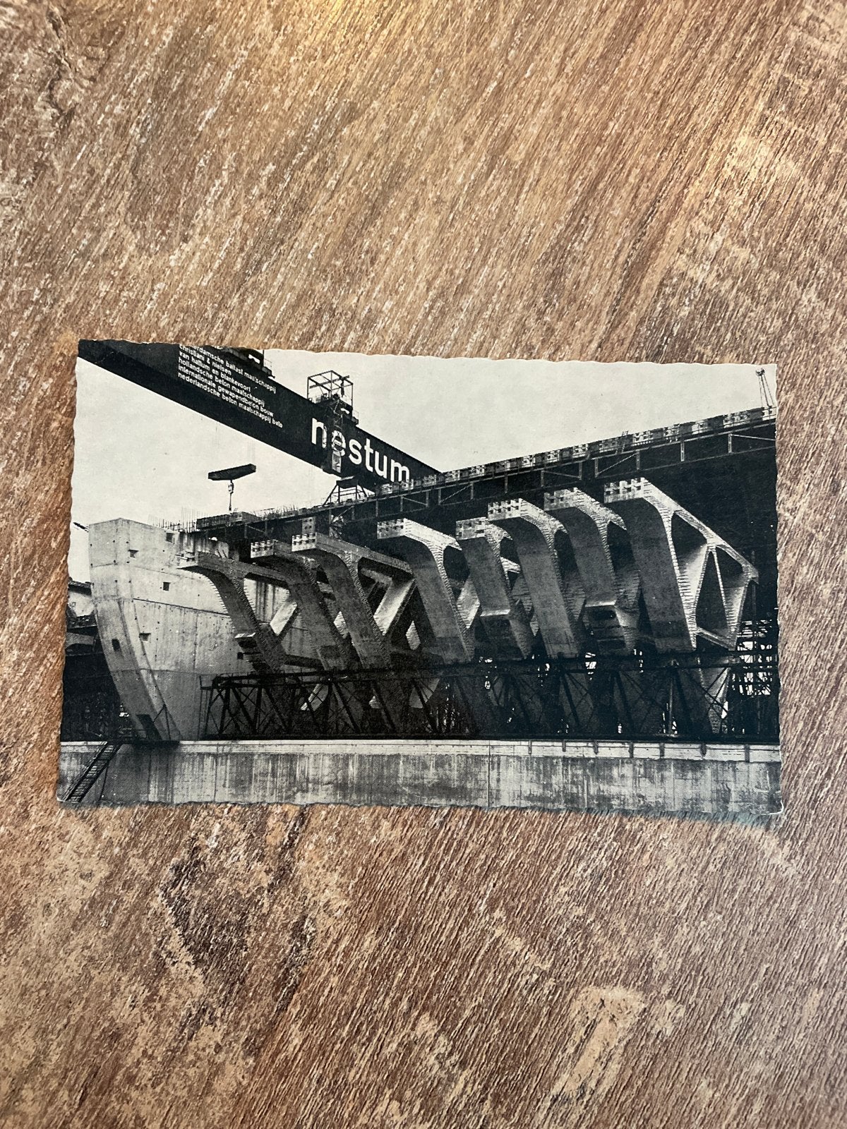 Ansichtkaart Deltawerken Hellevoetsluis - Zeldzaam, Ophalen of Verzenden, 1960 tot 1980, Gelopen, Zuid-Holland