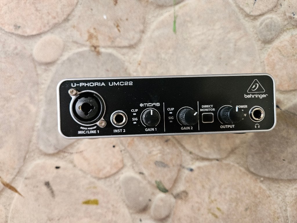 Behringer U-Phoria UMC22, Ophalen of Verzenden, Gebruikt, Extern
