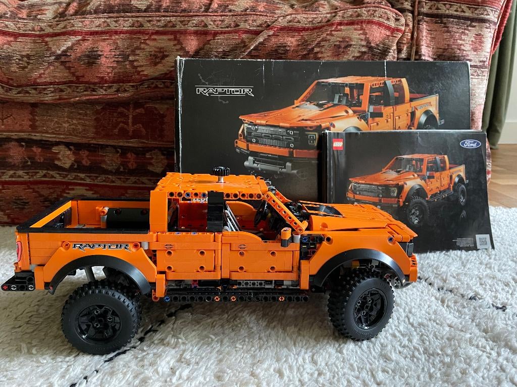 LEGO Technic Ford F-150 Raptor 42126, Compleet, Gebruikt, Lego, Ophalen of Verzenden