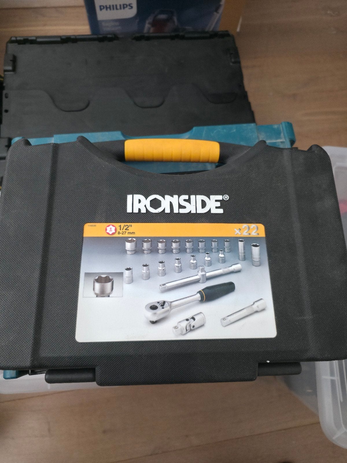 Ironside doppenset 1/2 inch  22 delig - 116030, Ophalen of Verzenden, Zo goed als nieuw