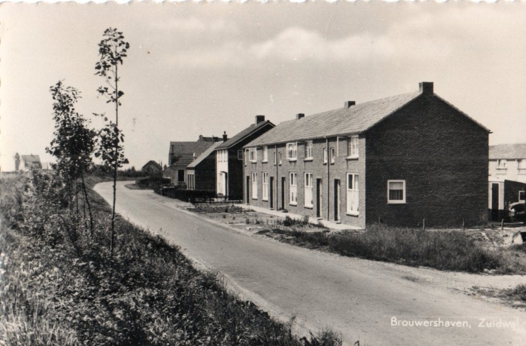 Brouwershaven, Zuidwal. 3395, Ophalen of Verzenden, 1960 tot 1980, Gelopen, Zeeland