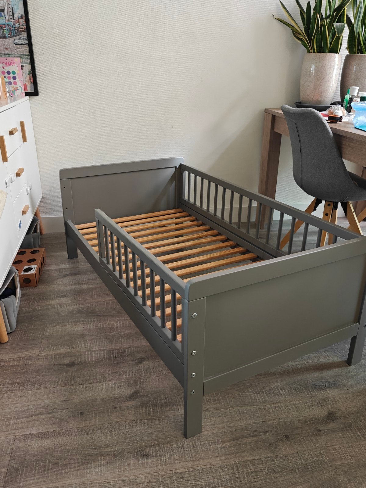 Petit Amelie peuterbed 140x70 - Zo goed als nieuw!, Kinderen en Baby's, Kinderkamer | Bedden, Ophalen, Gebruikt, 70 tot 85 cm