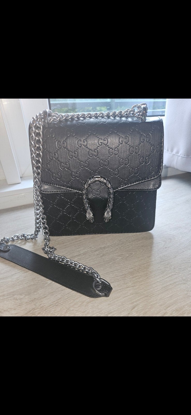Gucci tas handtas crossbody, Ophalen, Zwart
