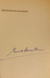 rGesigneerd, Renate Dorrestein, Het duister dat ons scheidt, Ophalen of Verzenden, Gelezen, Renate Dorrestein, Nederland