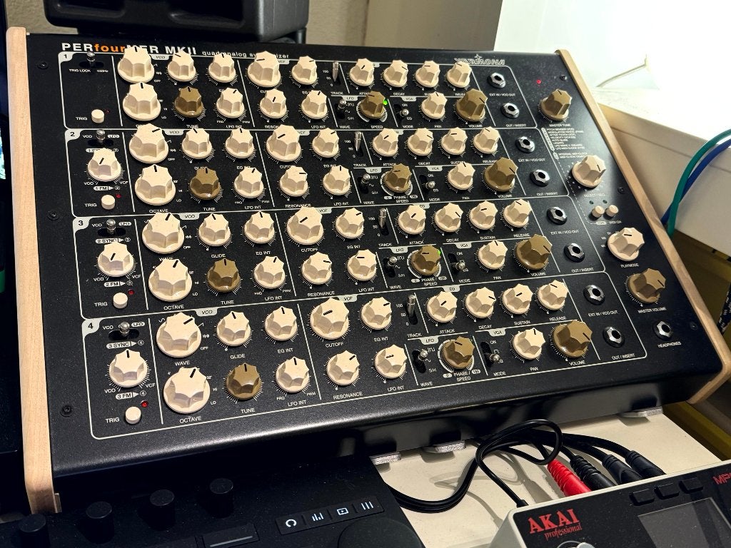 Vermona Perfourmer MKII CV Edition, Overige merken, Zo goed als nieuw, Met midi-aansluiting, Overige aantallen
