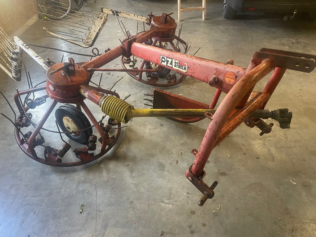 Pz strela hooimachine en pz 185 cyclomaaier, Ophalen, Gebruikt