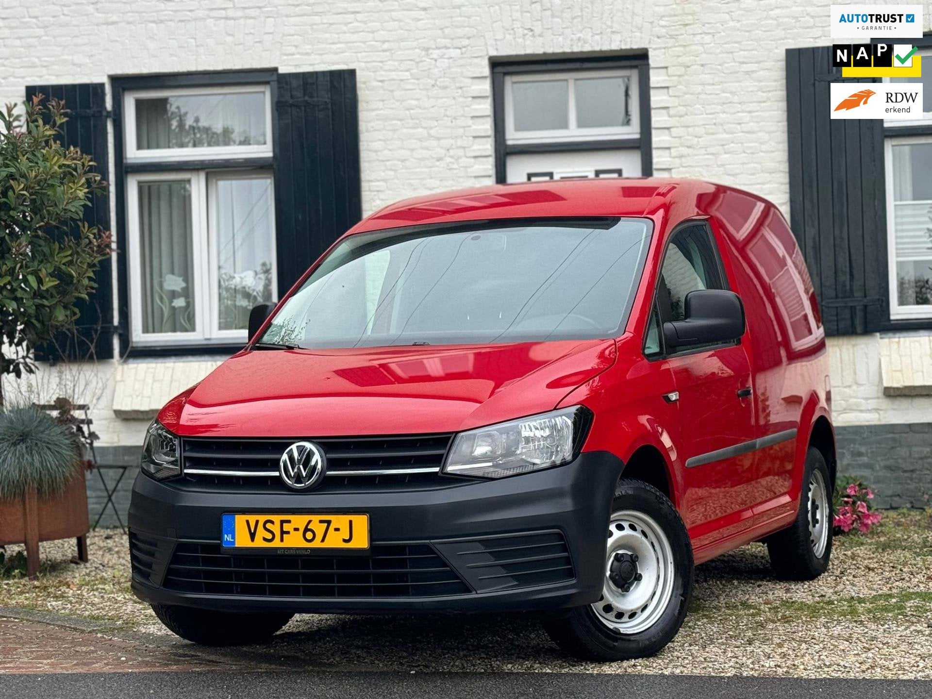 Volkswagen CADDY 2.0 TDI L1H1 BMT Comfortline|Airco|Bluetoot, Auto's, Voorwielaandrijving, 1357 kg, Gebruikt, 4 cilinders