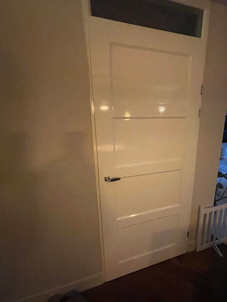 Set van 2 opdek deuren 210,5x88, Doe-het-zelf en Verbouw, Deuren en Horren, Ophalen, Zo goed als nieuw, Binnendeur, 200 tot 215 cm