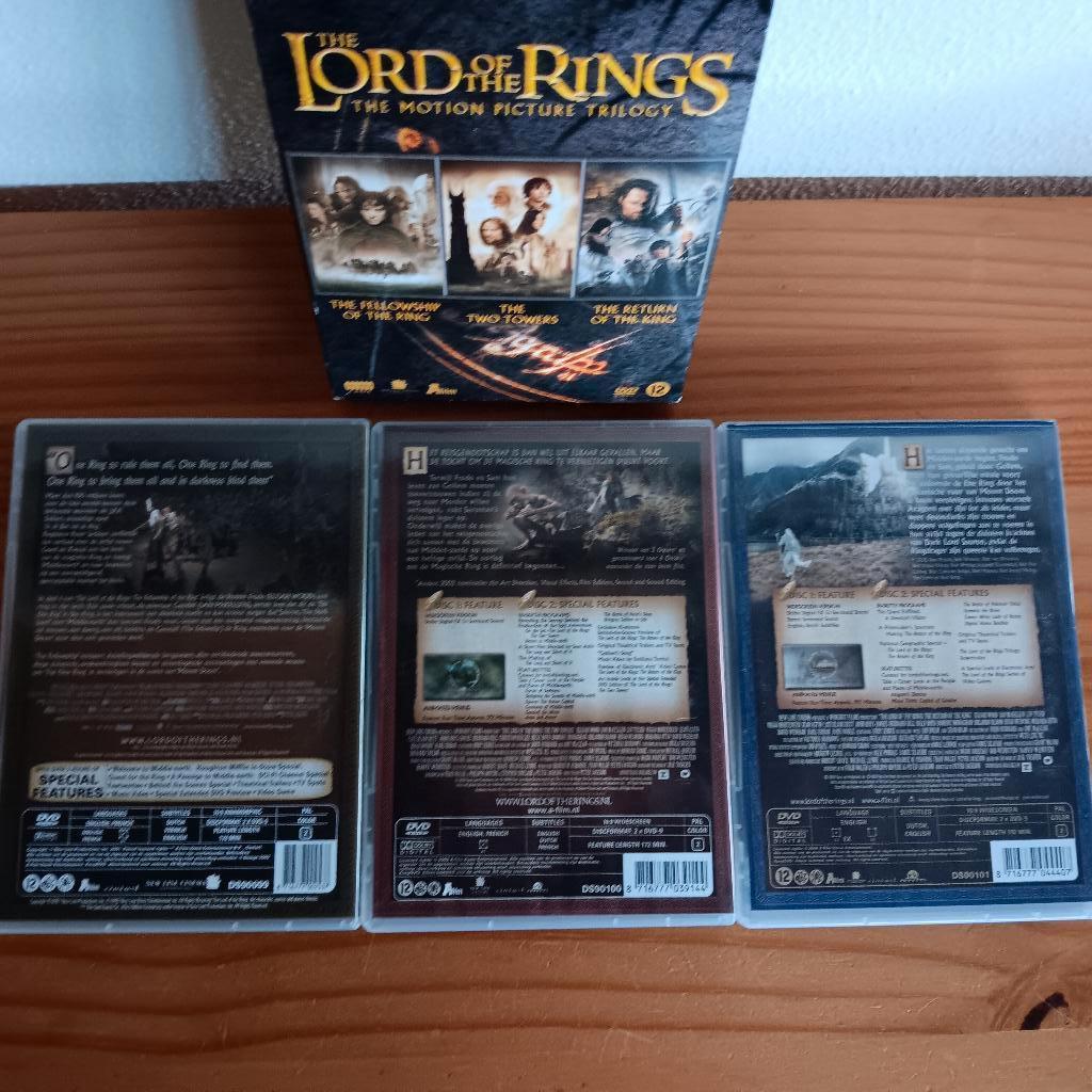 Lord of the rings, trilogy, Verzamelen, Lord of the Rings, Ophalen of Verzenden, Gebruikt, Overige typen