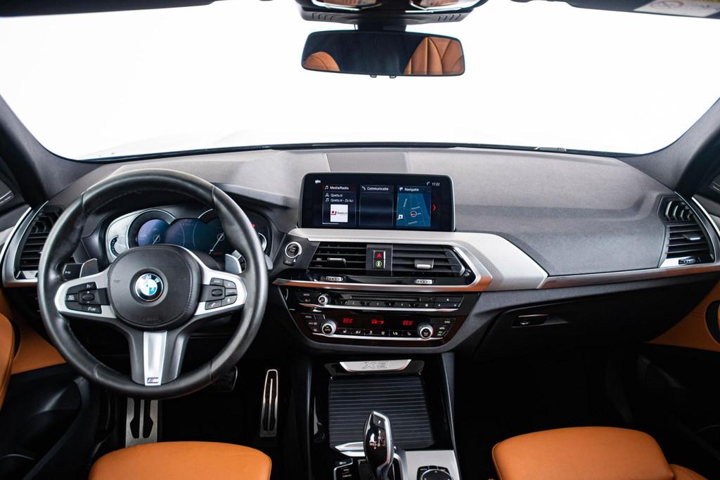 BMW X3 xDrive20d Launch Edition High Executive M Sport - Pan, Auto's, Automaat, 12 maanden, Blauw, Bedrijf