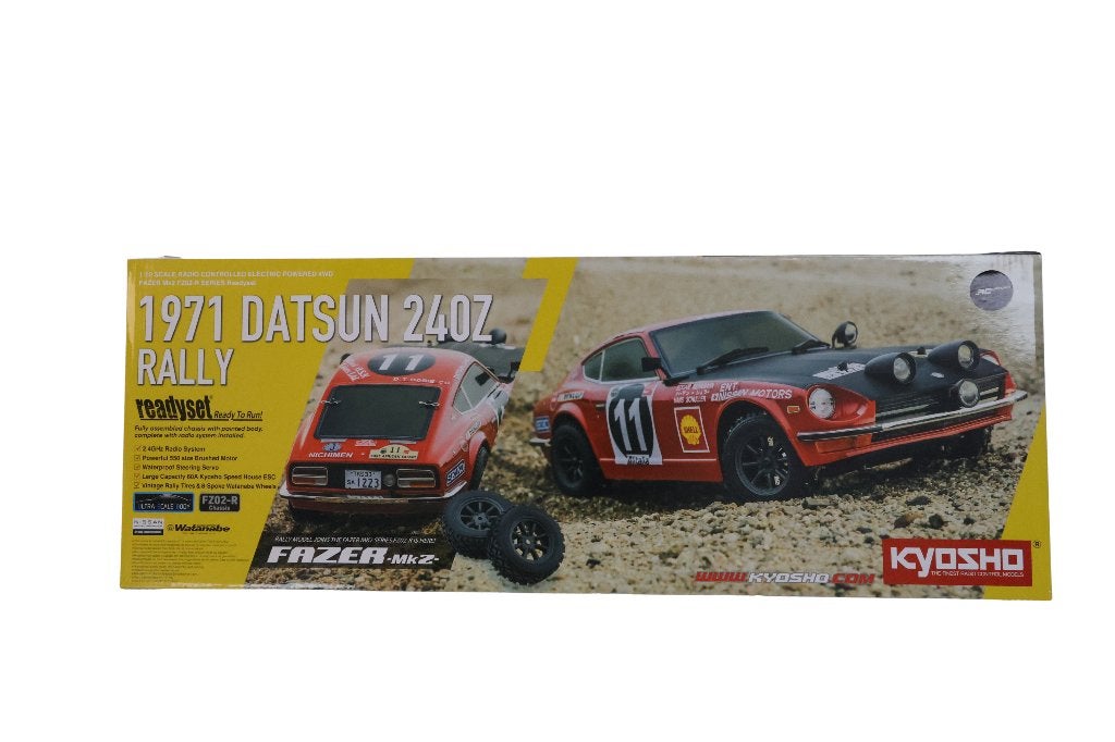 Kyosho Fazer FZ02-R Rally Datsun 240Z 1/10