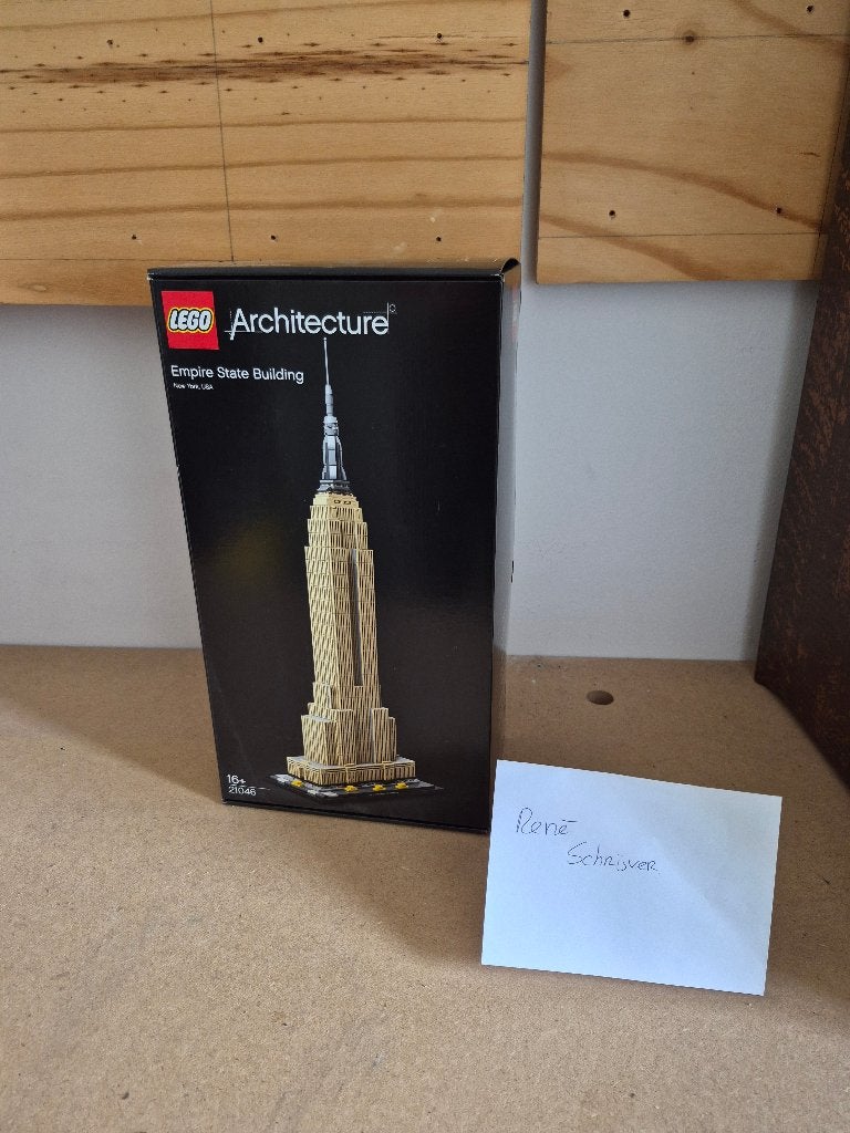 Lego 21046 architecture empire state building, Kinderen en Baby's, Speelgoed | Duplo en Lego, Gebruikt, Lego, Complete set, Compleet