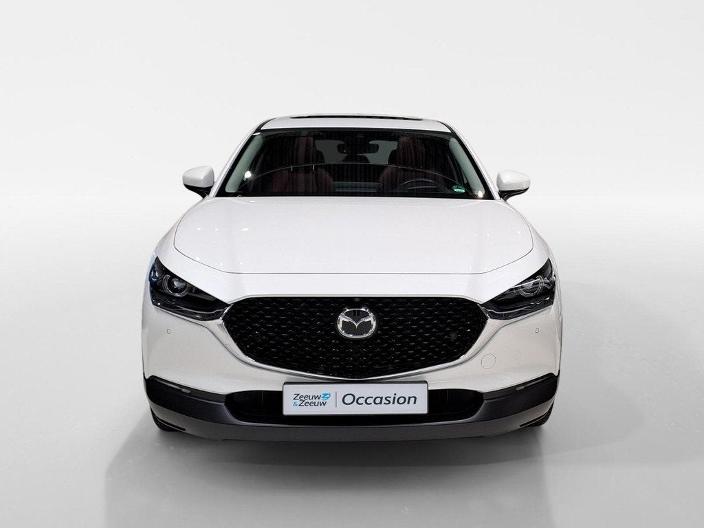 Mazda CX-30 2.0 e-SkyActiv-X M Hybrid Luxury Metallic lak |, Auto's, Mazda, Gebruikt, 4 cilinders, 179 pk, Wit