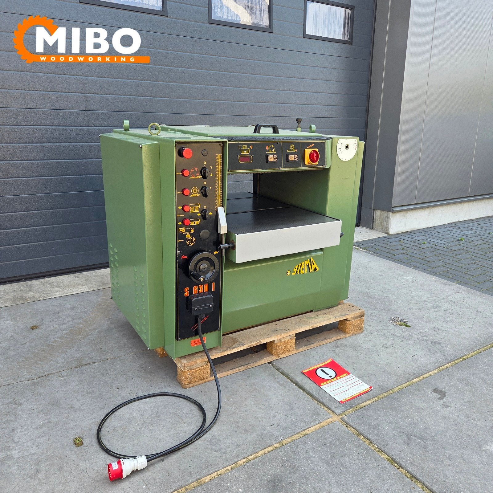 Stema vandiktebank 630mm schaafbank ** vandiktebank 630x250, Ophalen of Verzenden, Zo goed als nieuw, Elektrisch