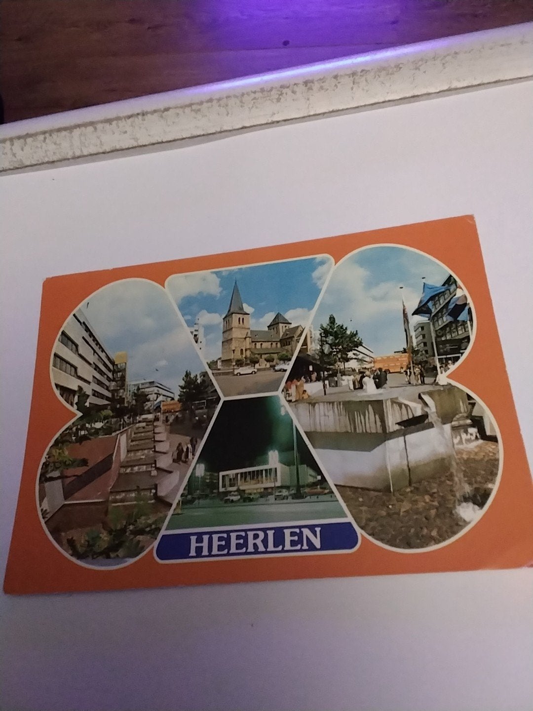 Oude ansichtkaart Heerlen - 1984, Ophalen of Verzenden