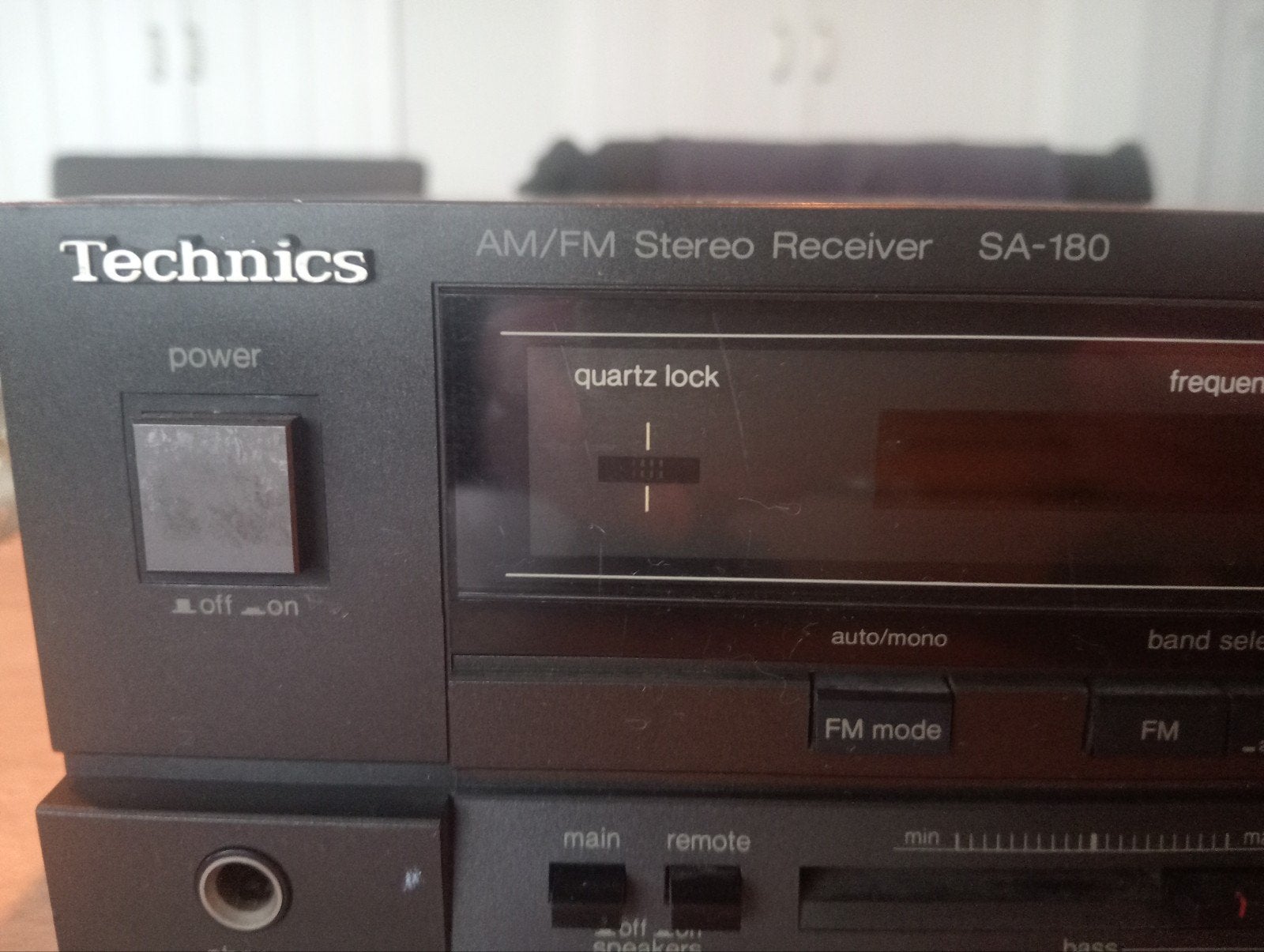 technics SA180, Ophalen